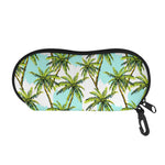 Palm Tree Tropical Pattern Print Glasses Case