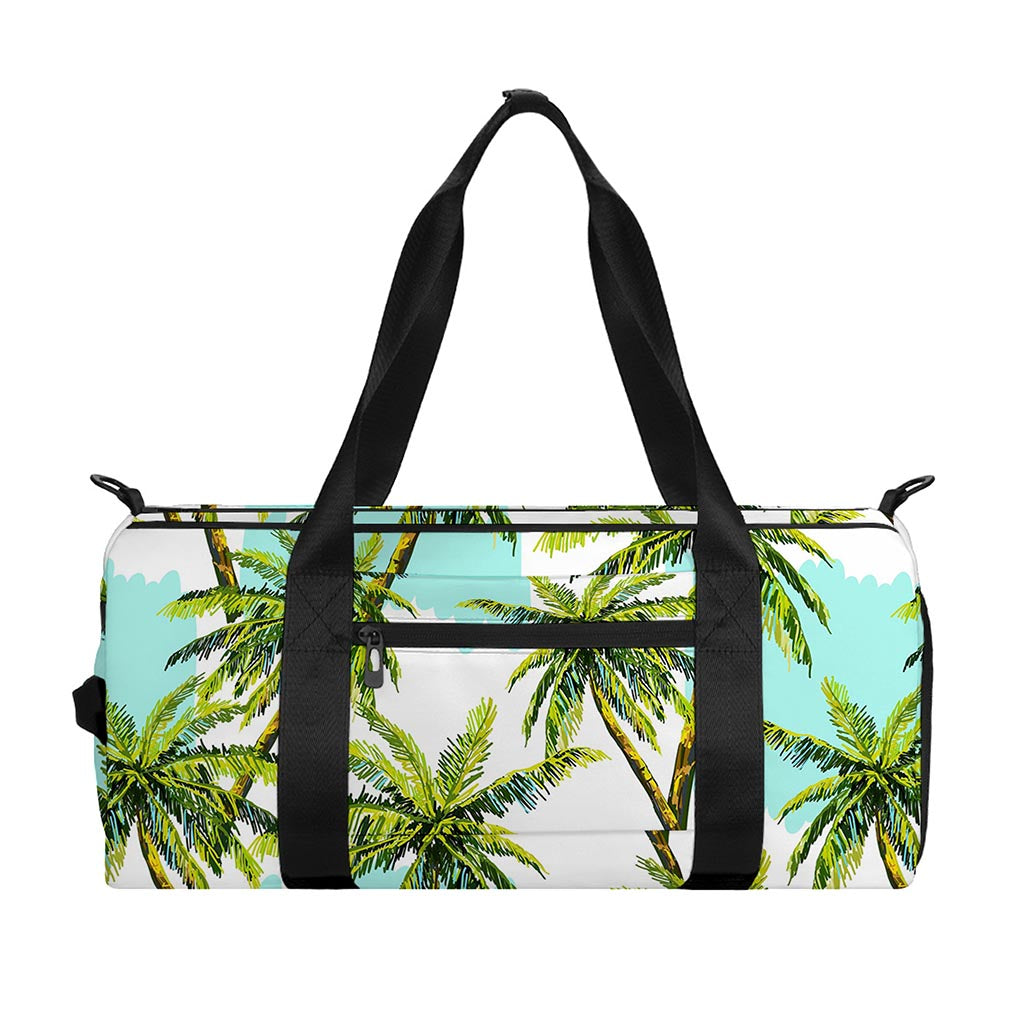 Palm Tree Tropical Pattern Print Gym Bag