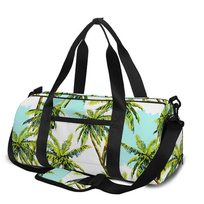 Palm Tree Tropical Pattern Print Gym Bag