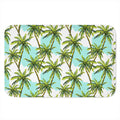 Palm Tree Tropical Pattern Print Indoor Door Mat