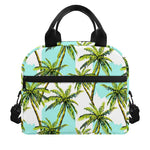 Palm Tree Tropical Pattern Print Insulated Lunch Bag