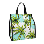 Palm Tree Tropical Pattern Print Insulated Lunch Tote