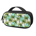 Palm Tree Tropical Pattern Print Portable Cooler Travel Case