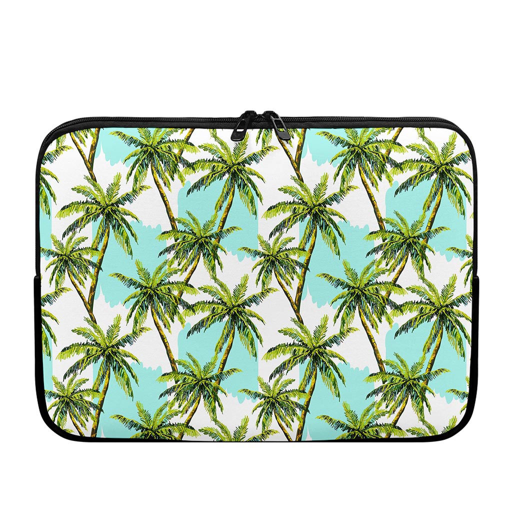 Palm Tree Tropical Pattern Print Laptop Sleeve