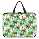 Palm Tree Tropical Pattern Print Laptop Sleeve With Handle