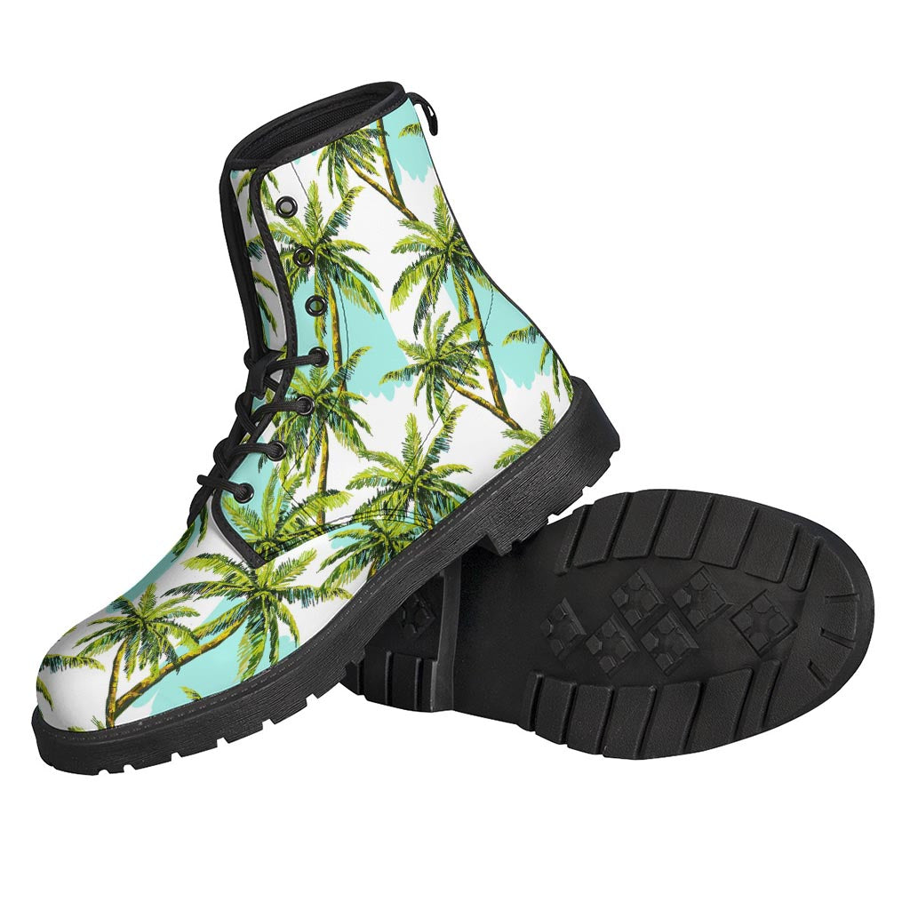 Palm Tree Tropical Pattern Print Backpack