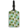 Palm Tree Tropical Pattern Print Luggage Tag