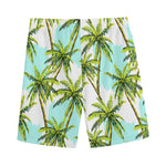Palm Tree Tropical Pattern Print Men's Sports Shorts