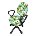 Palm Tree Tropical Pattern Print Office Chair Cover