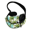 Palm Tree Tropical Pattern Print Pet Sling Carrier