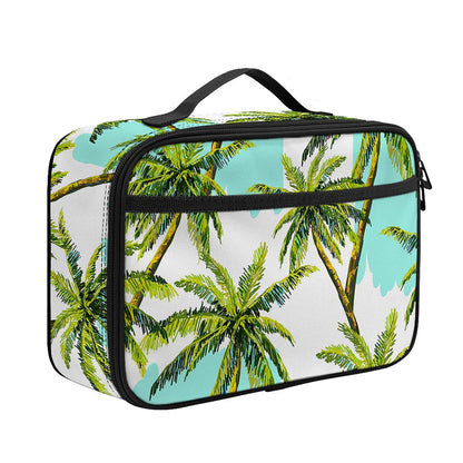 Palm Tree Tropical Pattern Print Portable Lunch Bag