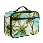 Palm Tree Tropical Pattern Print Portable Lunch Bag