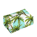 Palm Tree Tropical Pattern Print Rectangle Tissue Box Cover