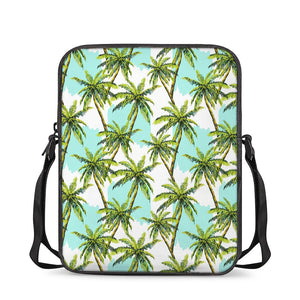 Palm Tree Tropical Pattern Print Rectangular Crossbody Bag