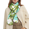Palm Tree Tropical Pattern Print Scarf