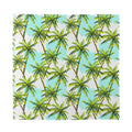Palm Tree Tropical Pattern Print Silk Bandana