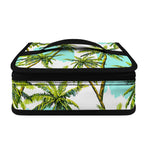 Palm Tree Tropical Pattern Print Small Lunch Bag