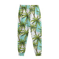 Palm Tree Tropical Pattern Print Sweatpants