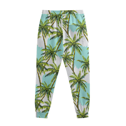 Palm Tree Tropical Pattern Print Sweatpants