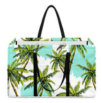 Palm Tree Tropical Pattern Print Utility Tote Bag
