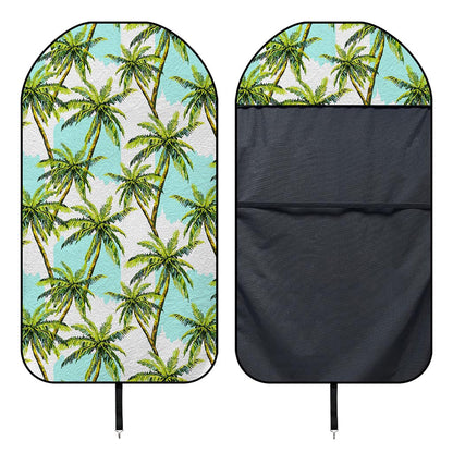 Palm Tree Tropical Pattern Print Waterproof Car Seat Cover