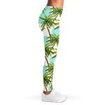 Palm Tree Tropical Pattern Print Women's Leggings