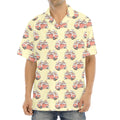 Panda Firefighter And Cat Pattern Print Aloha Shirt