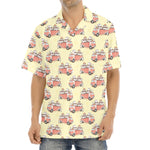 Panda Firefighter And Cat Pattern Print Aloha Shirt