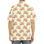 Panda Firefighter And Cat Pattern Print Aloha Shirt