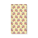 Panda Firefighter And Cat Pattern Print Baby Crib Sheet