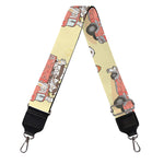 Panda Firefighter And Cat Pattern Print Bag Strap