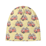 Panda Firefighter And Cat Pattern Print Beanie