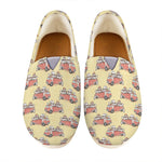 Panda Firefighter And Cat Pattern Print Casual Shoes