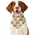 Panda Firefighter And Cat Pattern Print Dog Bandana