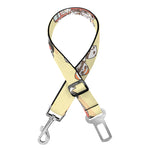 Panda Firefighter And Cat Pattern Print Dog Seat Belt