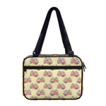 Panda Firefighter And Cat Pattern Print Double Strap Bible Bag