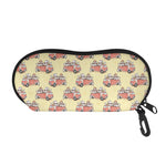 Panda Firefighter And Cat Pattern Print Glasses Case