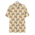 Panda Firefighter And Cat Pattern Print Hawaiian Shirt