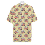 Panda Firefighter And Cat Pattern Print Hawaiian Shirt