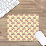 Panda Firefighter And Cat Pattern Print Mouse Pad