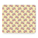 Panda Firefighter And Cat Pattern Print Mouse Pad