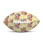 Panda Firefighter And Cat Pattern Print Rugby Ball