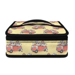 Panda Firefighter And Cat Pattern Print Small Lunch Bag