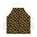 Papaya And Banana Pattern Print Adjustable Apron