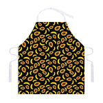 Papaya And Banana Pattern Print Adjustable Apron