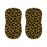 Papaya And Banana Pattern Print Bar Stool Covers