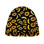 Papaya And Banana Pattern Print Beanie