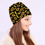 Papaya And Banana Pattern Print Beanie