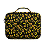 Papaya And Banana Pattern Print Briefcase Bible Bag
