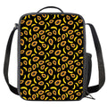 Papaya And Banana Pattern Print Crossbody Lunch Bag